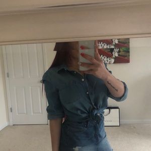 Denim Tommy Hilfiger woman shirt